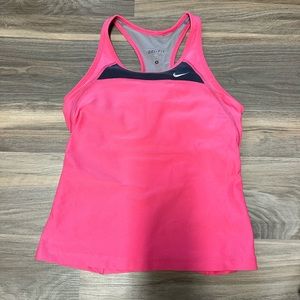 Pink Nike athletic top